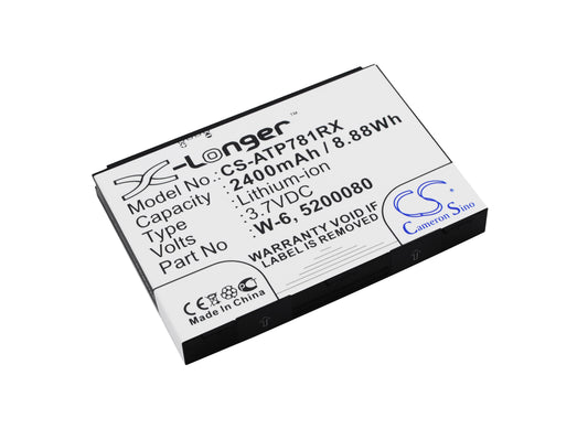 3.7V 2400mAh/8.88Wh Li-ion Hotspot Battery for Netgear