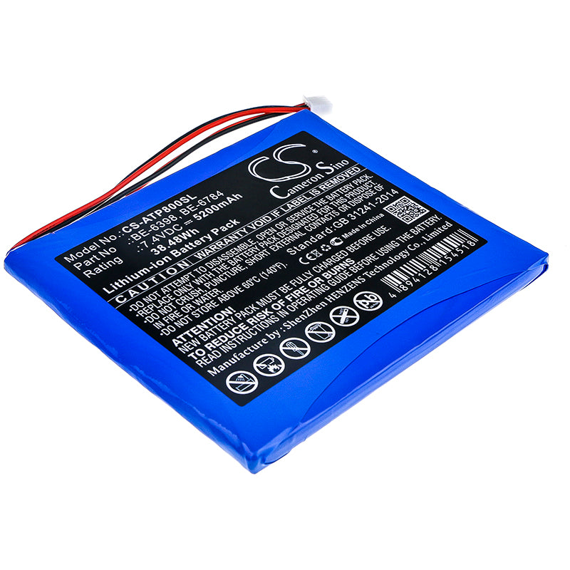 CS-ATP800SL Replacement Battery – Compatible with AT800, AT-800, AT810, AT-810, AT820, AT-820, AT830, AT-830, AT850, AT-850