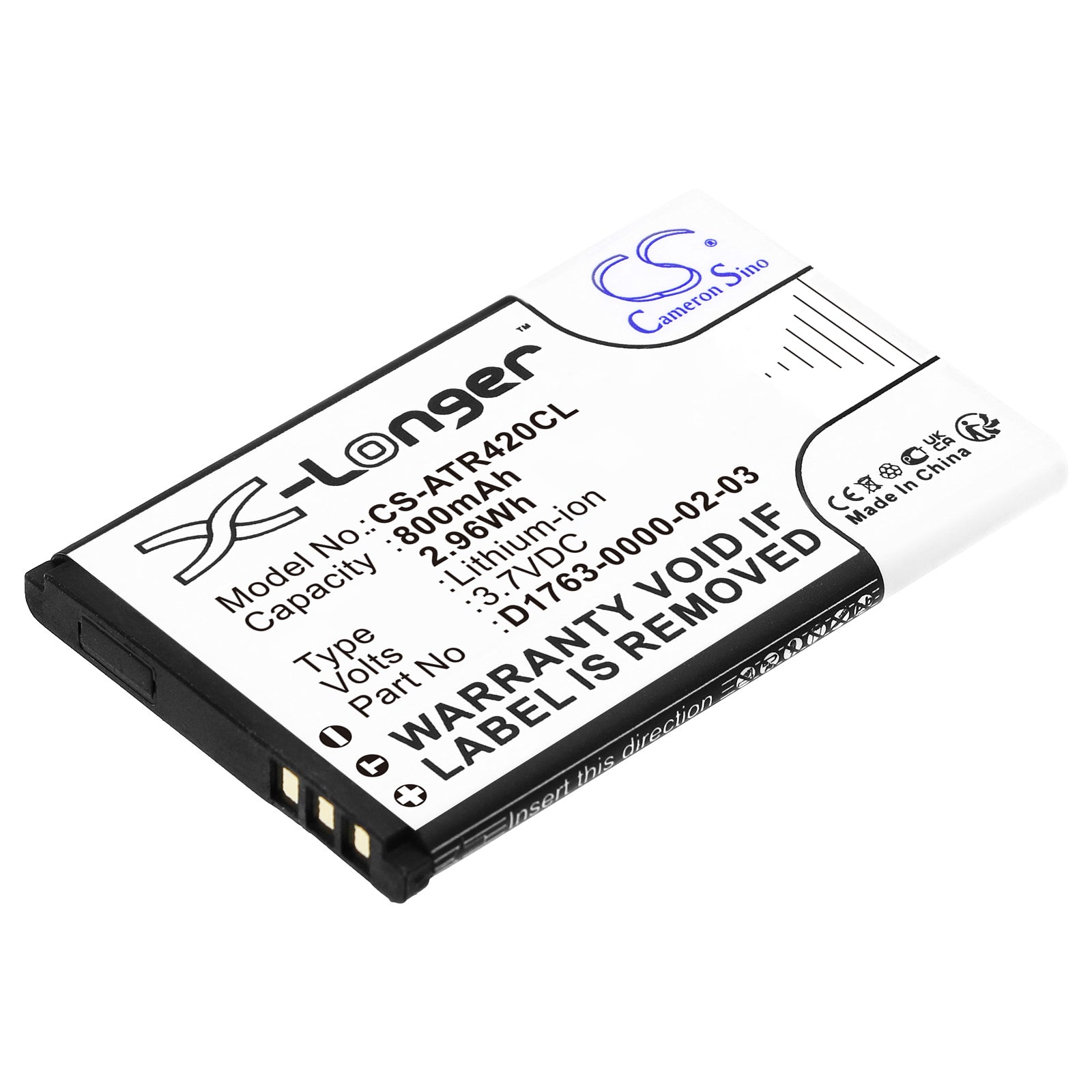 CS-ATR420CL Replacement Battery – Compatible with 420d