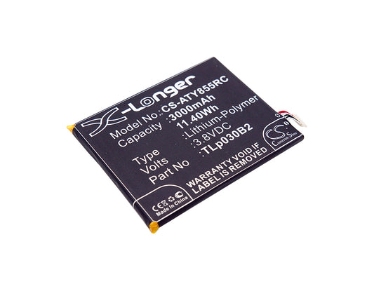 3.8V 3000mAh/11.40Wh Li-Polymer Hotspot Battery for Alcatel