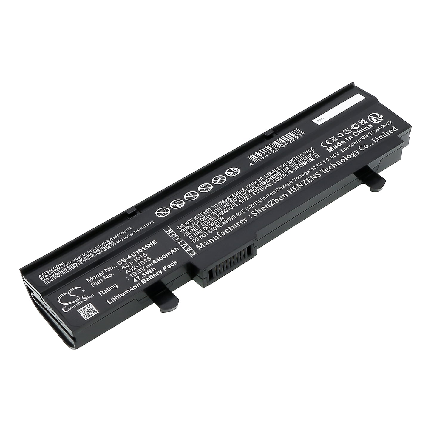 10.8V 4400mAh Li-ion Notebook/Laptop Battery for Asus