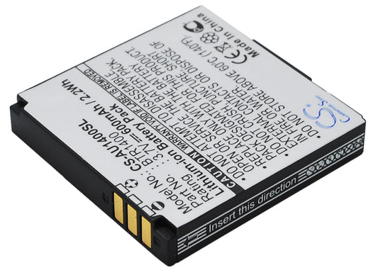 3.7V 600mAh Li-ion Mobile/SmartPhone Battery for Audiovox