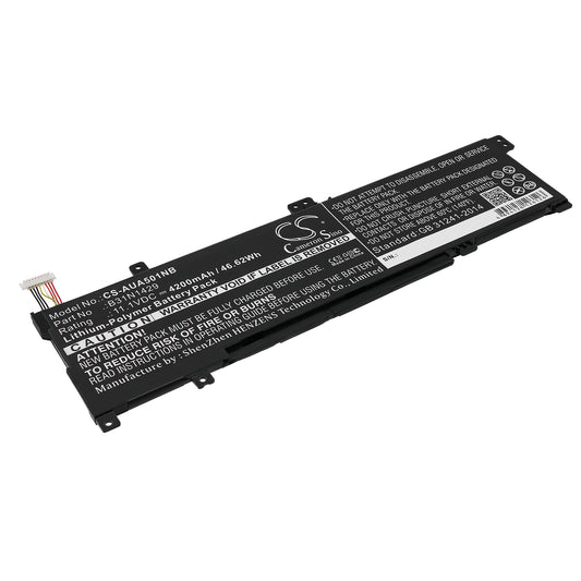 11.1V 4200mAh/46.62Wh Li-Polymer Notebook/Laptop Battery for Asus