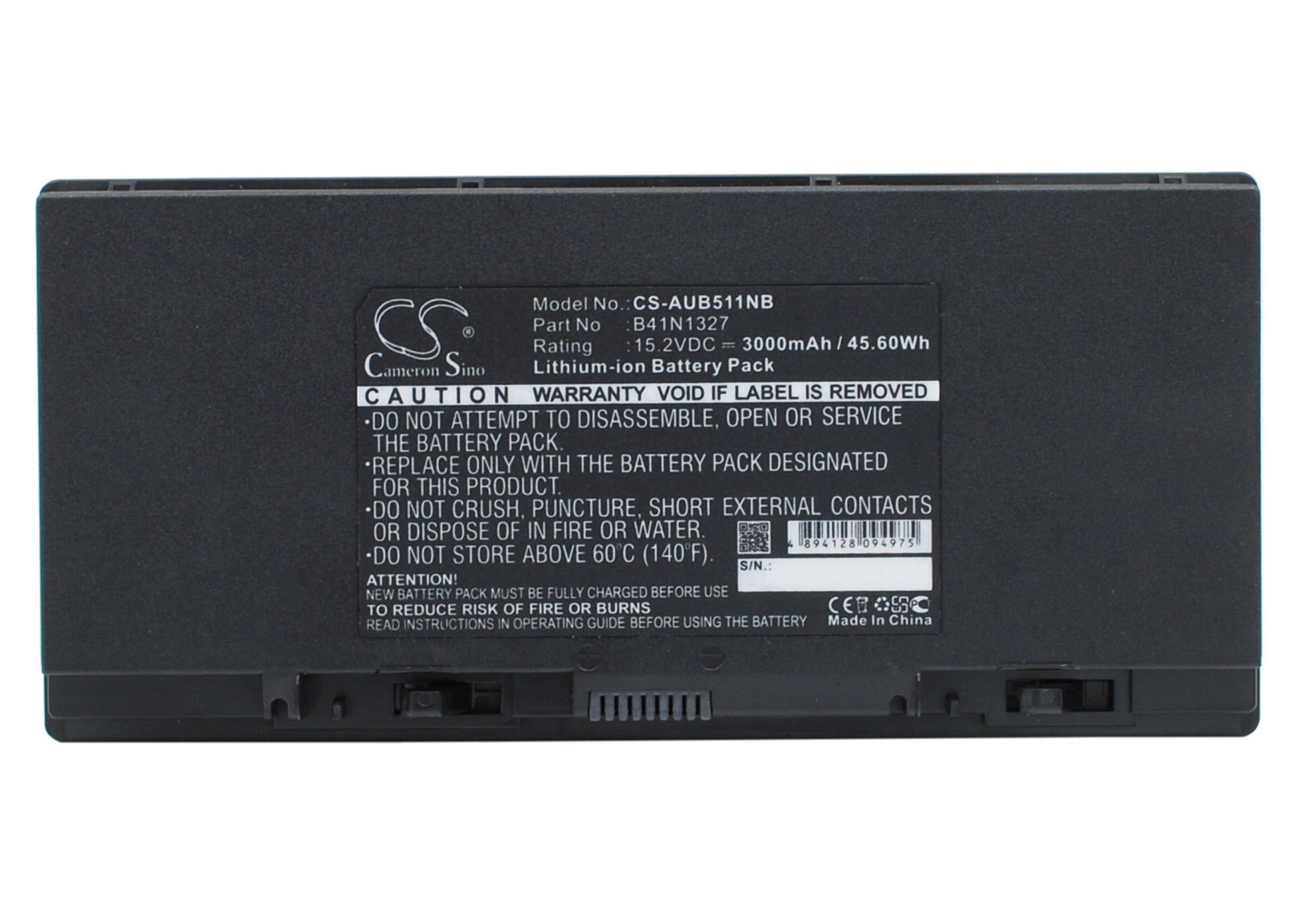 15.2V 3000mAh/45.60Wh Li-ion Notebook/Laptop Battery for Asus