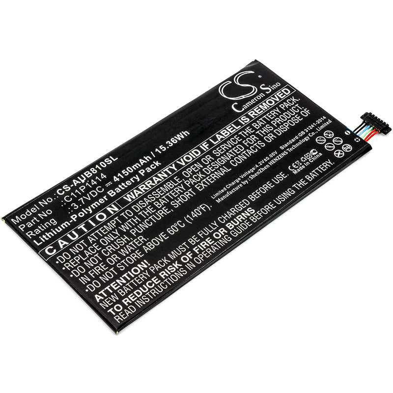 3.7V 4150mAh/15.36Wh Li-Polymer Tablet Battery for Asus