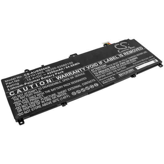 CS-AUB900NB Replacement Battery – Compatible with B9450FA-BM0160R, B9450FA-BM0161R, B9450FA-BM0162R, B9450FA-BM0163R, B9450FA-BM0165R, B9450FA-BM0193R, B9450FA-BM0194R, B9450FA-BM0306R, B9450FA-BM0367R, B9450FA-BM0370R, B9450FA-XS79, ExpertBook B9450, ExpertBook B9450FA, ExpertBook B9450FA-BM0252R, ExpertBook B9450FA-XS74