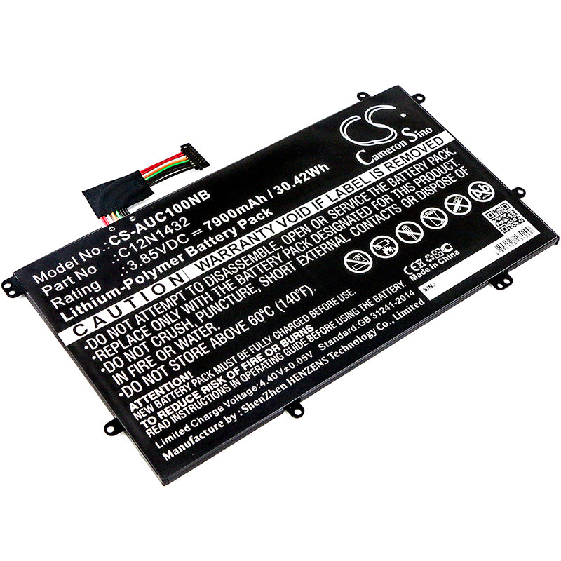 3.85V 7900mAh/30.42Wh Li-Polymer Notebook/Laptop Battery for Asus