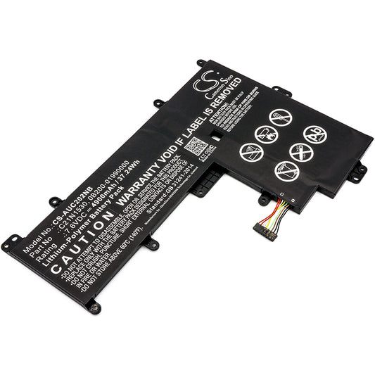 7.6V 4900mAh/37.24Wh Li-Polymer Notebook/Laptop Battery for Asus