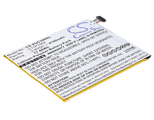 3.8V 4700mAh/17.86Wh Li-Polymer Tablet Battery for Asus