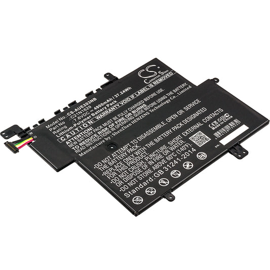 7.6V 4900mAh/37.24Wh Li-Polymer Notebook/Laptop Battery for Asus