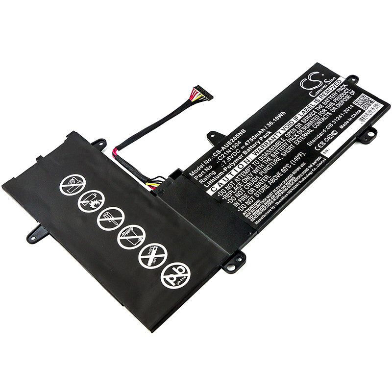 7.6V 4750mAh/36.10Wh Li-Polymer Notebook/Laptop Battery for Asus