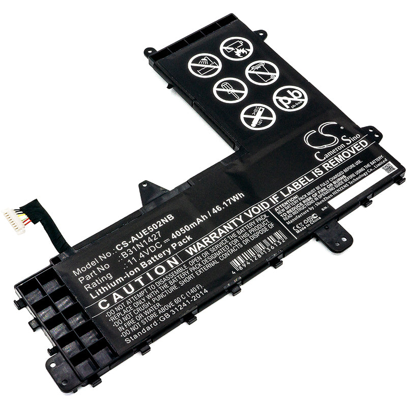 11.4V 4050mAh/46.17Wh Li-ion Notebook/Laptop Battery for Asus