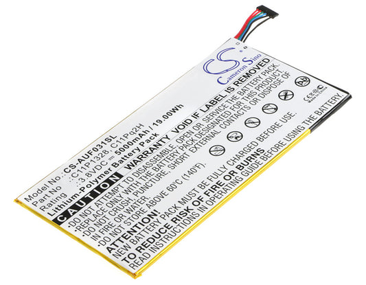 3.8V 5000mAh/19.00Wh Li-Polymer Tablet Battery for Asus