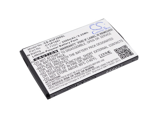 3.7V 2500mAh Replacement Battery For ASUS Zenfone 2 C11P1501