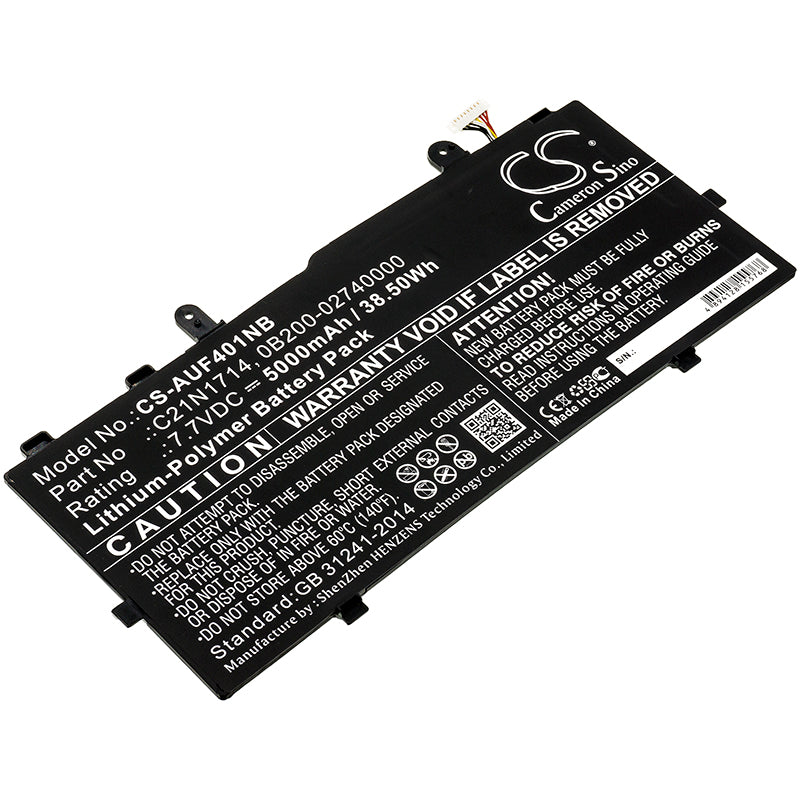 CS-AUF401NB Replacement Battery – Compatible with J401CA, J401MA, J401NA, TP401, TP401CA, TP401CA-BZ085TS, TP401CA-DHM4T, TP401CA-DHM6T, TP401CA-EC002T, TP401CA-EC009T, TP401CA-EC011T, TP401CA-EC030T, TP401CA-EC031T, TP401CA-EC036T, TP401CA-EC052T, TP401CA-EC055T, TP401CA-EC067T, TP401CA-EC083T, TP401CA-EC089T, TP401CA-EC104T, TP401CA-EC108T, TP401CA-EC115R, TP401CA-EC131T, TP401CA-EC133T, TP401CA-EC144T, TP401MA, TP401MA-1A, TP401MA-AS5002T, TP401MA-BZ010TS, TP401MA-BZ023TS, TP401MA-BZ024TS,