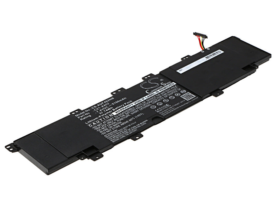 7.4V 5100mAh/37.74Wh Li-Polymer Notebook/Laptop Battery for Asus