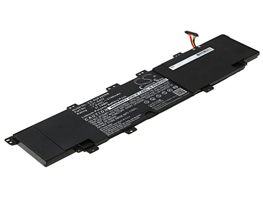 7.4V 5100mAh/37.74Wh Li-Polymer Notebook/Laptop Battery for Asus