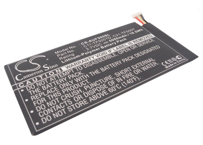 3.7V 5000mAh/18.5Wh Li-Polymer Tablet Battery for Asus