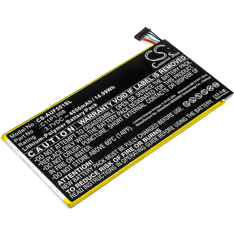 3.7V 4050mAh/14.99Wh Li-Polymer Tablet Battery for Asus