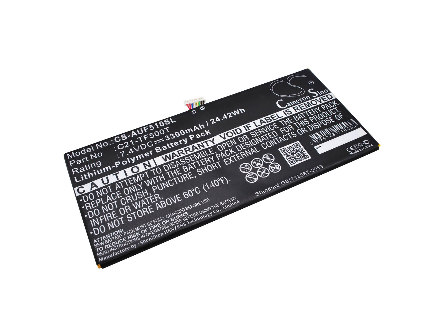 7.4V 3300mAh/24.42Wh Li-Polymer Tablet Battery for Asus