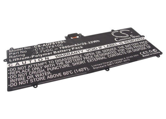 3.7V 7900mAh/29.23Wh Li-Polymer Tablet Battery for Asus