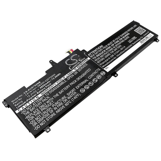 CS-AUG702NB Replacement Battery – Compatible with G702VM, G702VM-GC045T, G702VM-GC071T, G702VM-GC072T, G702VM-GC074T, G702VM-GC077T, G702VM-GC318, G702VMK, G702VS, G702VS-BA042T, G702VS-BA076T, G702VS-BA125T, G702VS-BA148T, G702VS-BA172T, G702VSK, G702VT, G702VT-GC006T, GL702, GL702V, GL702VM, GL702VM-1A, GL702VM-BA135T, GL702VM-BA195T, GL702VM-BA230T, GL702VM-BA323T, GL702VM-BA324, GL702VM-BA325T, GL702VM-BA414, GL702VM-BHI7N09, GL702VM-DB71, GL702VM-DB74, GL702VM-GB031T, GL702VM-GB032T,