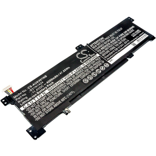 11.4V 4200mAh/47.88Wh Li-ion Notebook/Laptop Battery for Asus