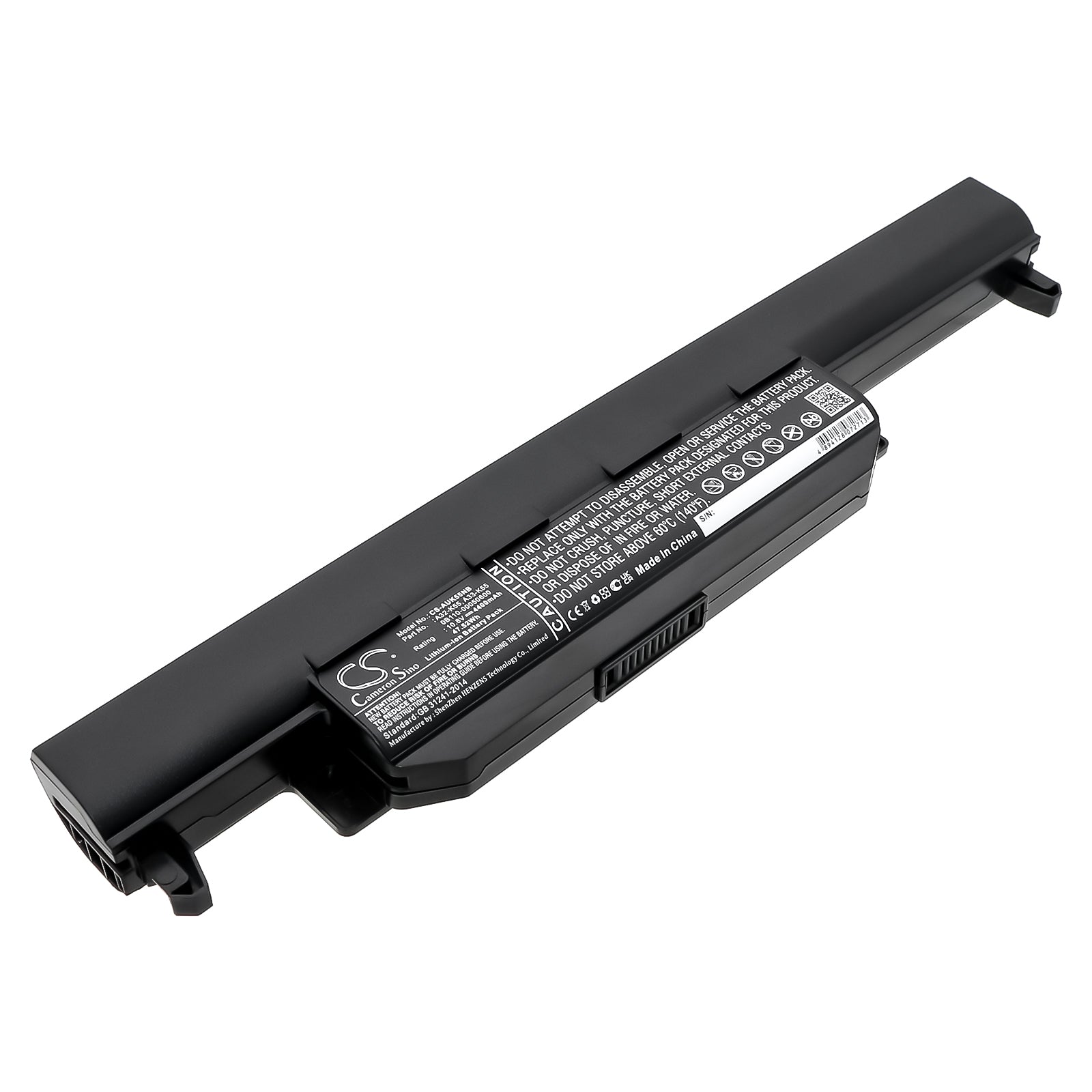 10.8V 4400mAh/47.52Wh Li-ion Notebook/Laptop Battery for Asus
