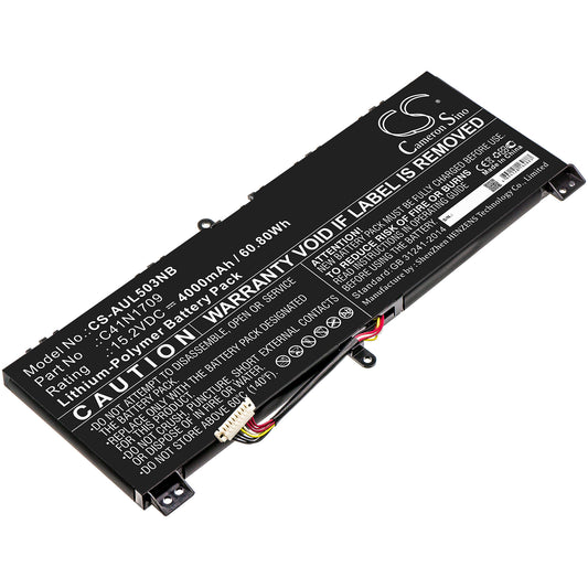 CS-AUL503NB Replacement Battery – Compatible with GL503VS, ROG Strix GL503VS-0041A7700HQ, ROG Strix GL503VS-DH74, ROG Strix GL503VS-EI001T, ROG Strix GL503VS-EI005T, ROG Strix GL503VS-EI007T, ROG Strix GL503VS-EI010T, ROG Strix GL503VS-EI011T, ROG Strix GL503VS-EI012T, ROG Strix GL503VS-EI016T, ROG Strix GL503VS-EI018T, ROG Strix GL503VS-EI022T, ROG Strix GL503VS-EI028T, ROG Strix GL503VS-EI032T, ROG Strix GL503VS-EI033T, ROG Strix GL503VS-EI034T, ROG Strix GL503VS-EI037T, ROG Strix