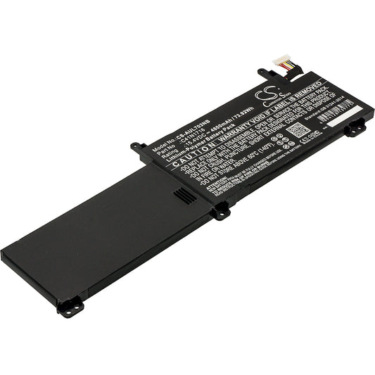 15.4V 4800mAh/73.92Wh Li-Polymer Notebook/Laptop Battery for Asus
