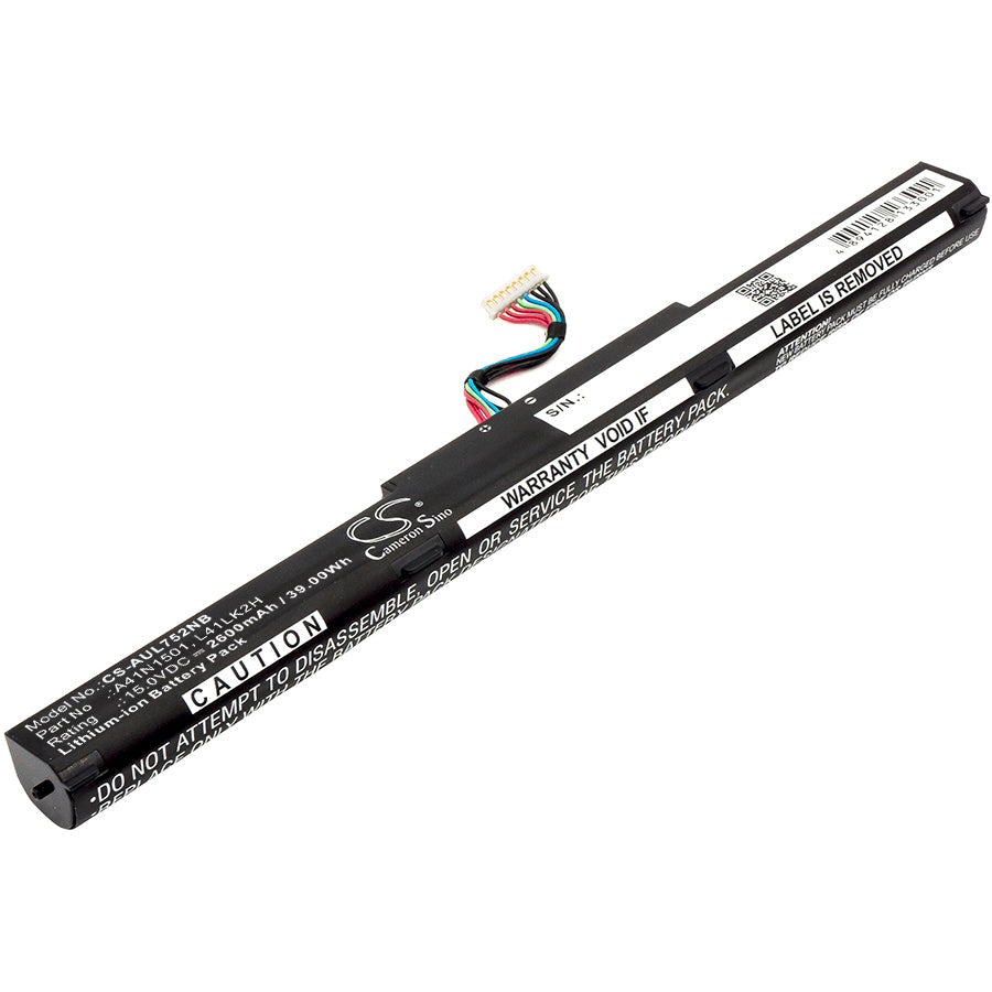 15V 3200mAh/48.00Wh Li-ion Notebook/Laptop Battery for Asus