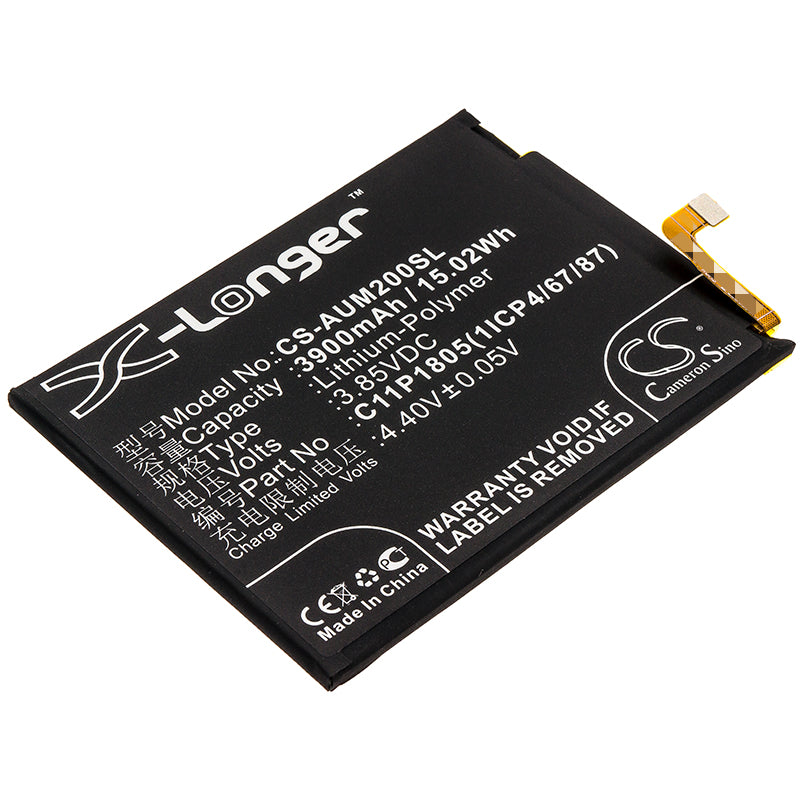 CS-AUM200SL Replacement Battery – Compatible with ZB633KL, ZenFone Max M2, ZenFone Max M2 Dual SIM