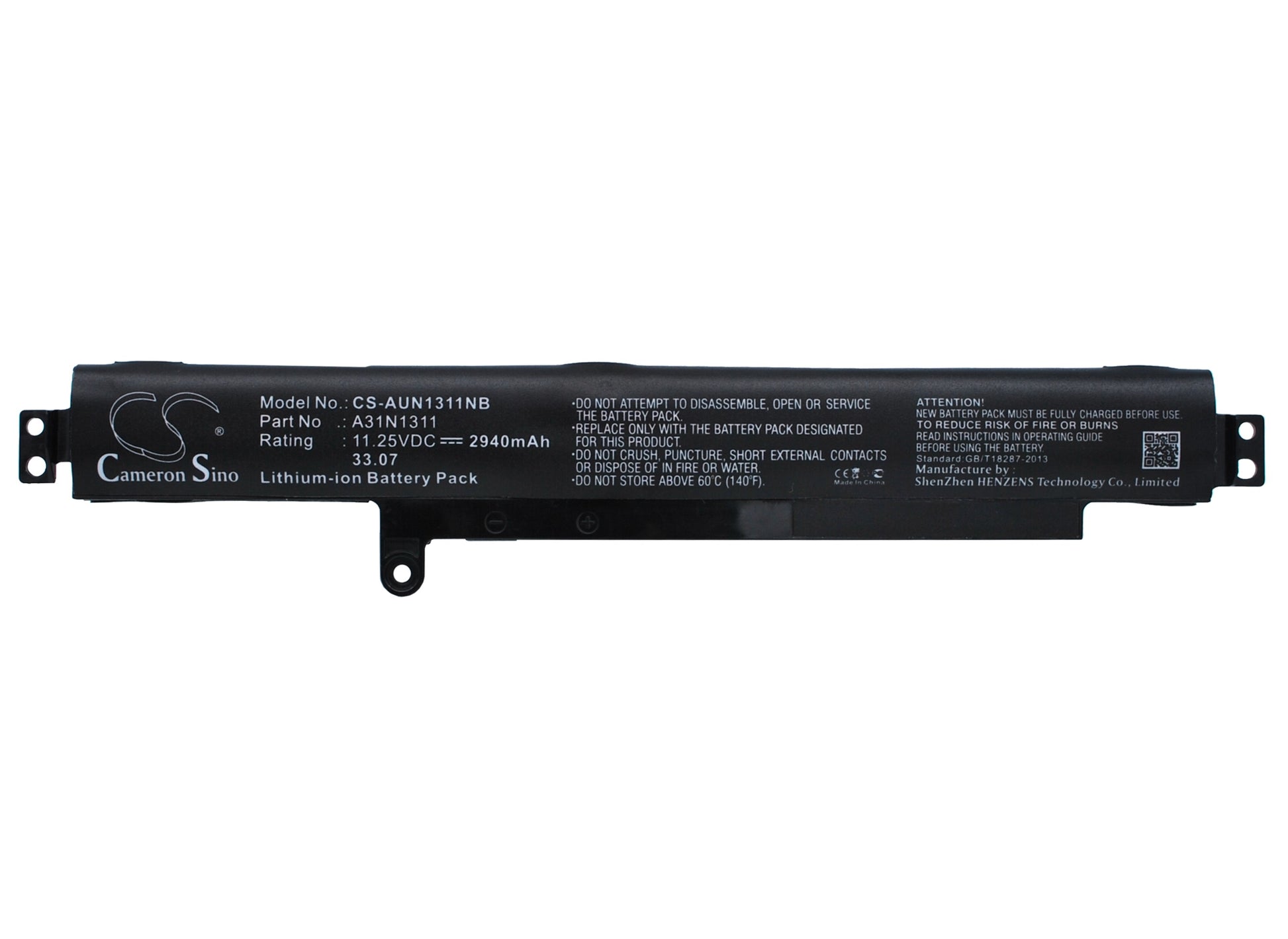 11.25V 2940mAh/33.08Wh Li-ion Notebook/Laptop Battery for Asus