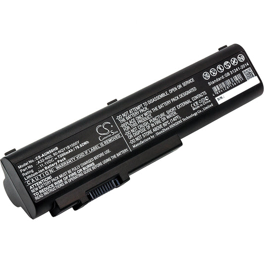 11.1V 7200mAh/79.92Wh Li-ion Notebook/Laptop Battery for Asus