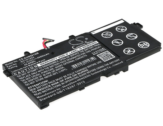 11.4VV 4000mAh/45.60Wh Li-ion Notebook/Laptop Battery for Asus