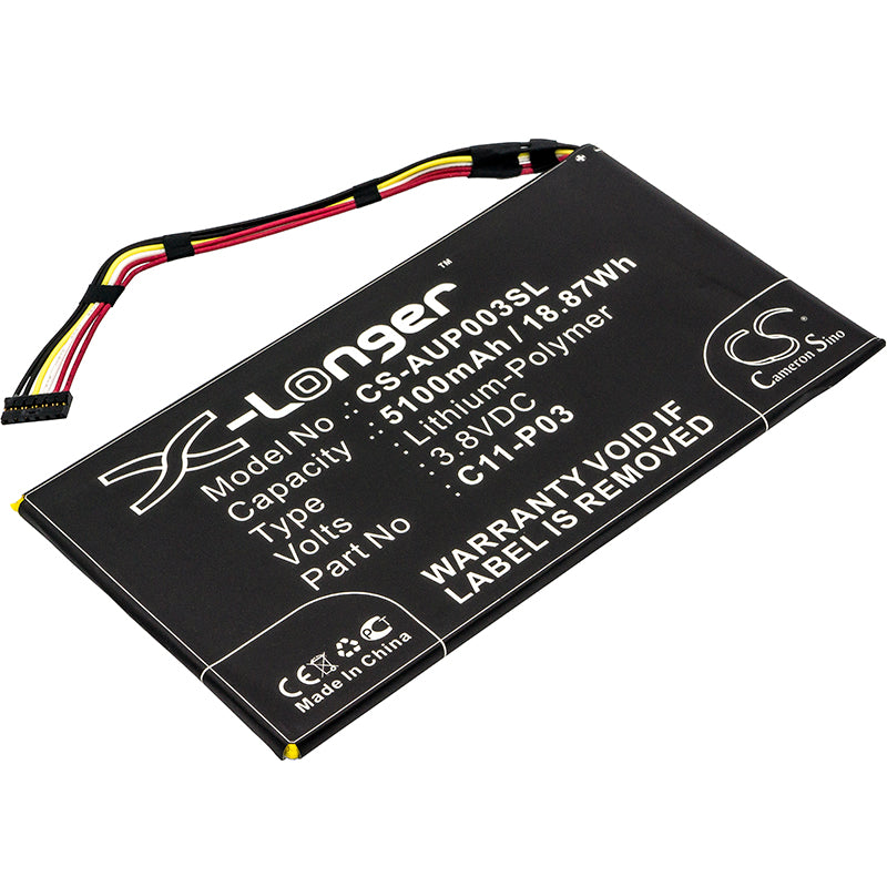 CS-AUP003SL Replacement Battery – Compatible with Padfone 2 (A68) Tablet, Padfone 2 Tablet