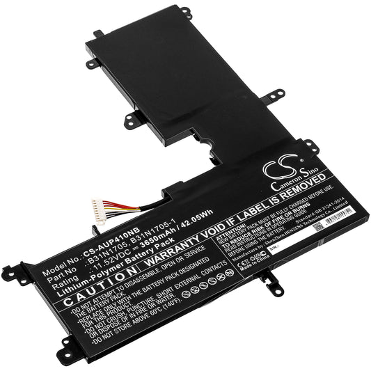 CS-AUP410NB Replacement Battery – Compatible with Q405UA, Q405UA-BI5T5, Q405UA-BI5T7, TP410UA, TP410UF, TP410UF-1A, TP410UF-AH8201E, TP410UF-EC002T, TP410UF-EC017T, TP410UF-EC023T, TP410UF-EC024T, TP410UF-EC027T, TP410UF-EC029T, TP410UF-EC030T, TP410UF-EC031T, TP410UF-EC034T, TP410UF-EC039T, TP410UF-EC069T, TP410UR, UX331UA, UX460UA, UX460UA-1B, UX460UA-2G, VivoBook Flip 14 TP410UA, VivoBook Flip 14 TP410UA-DB51T, VivoBook Flip 14 TP410UA-DB71T, VivoBook Flip 14 TP410UA-DH54T, VivoBook Flip 14