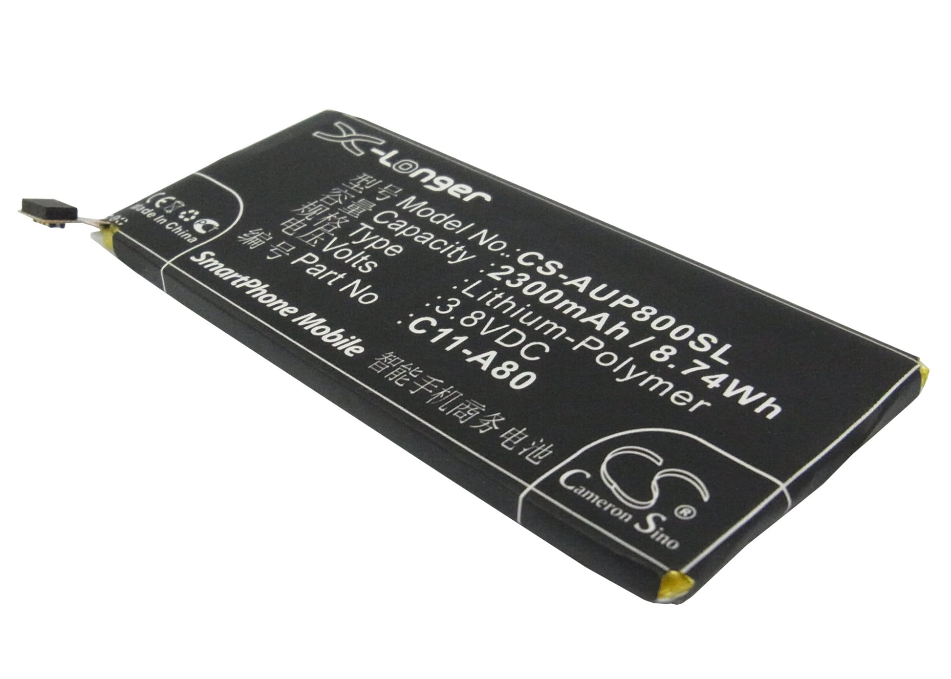3.8V 2300mAh/8.74Wh Li-Polymer Mobile/SmartPhone Battery for Asus