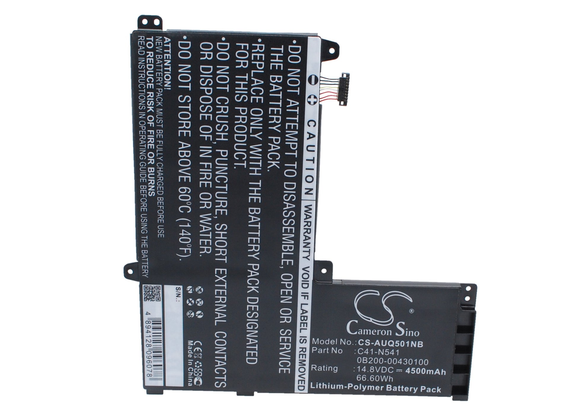 CS-AUQ501NB Replacement Battery – Compatible with Q501L, Q501LA, Q501LA-BBI5T03, Q501LA-BSI5T19