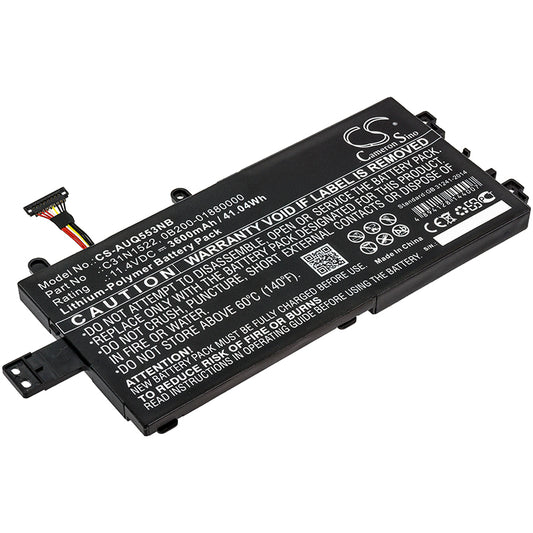 11.4V 3600mAh/41.04Wh Li-Polymer Notebook/Laptop Battery for Asus