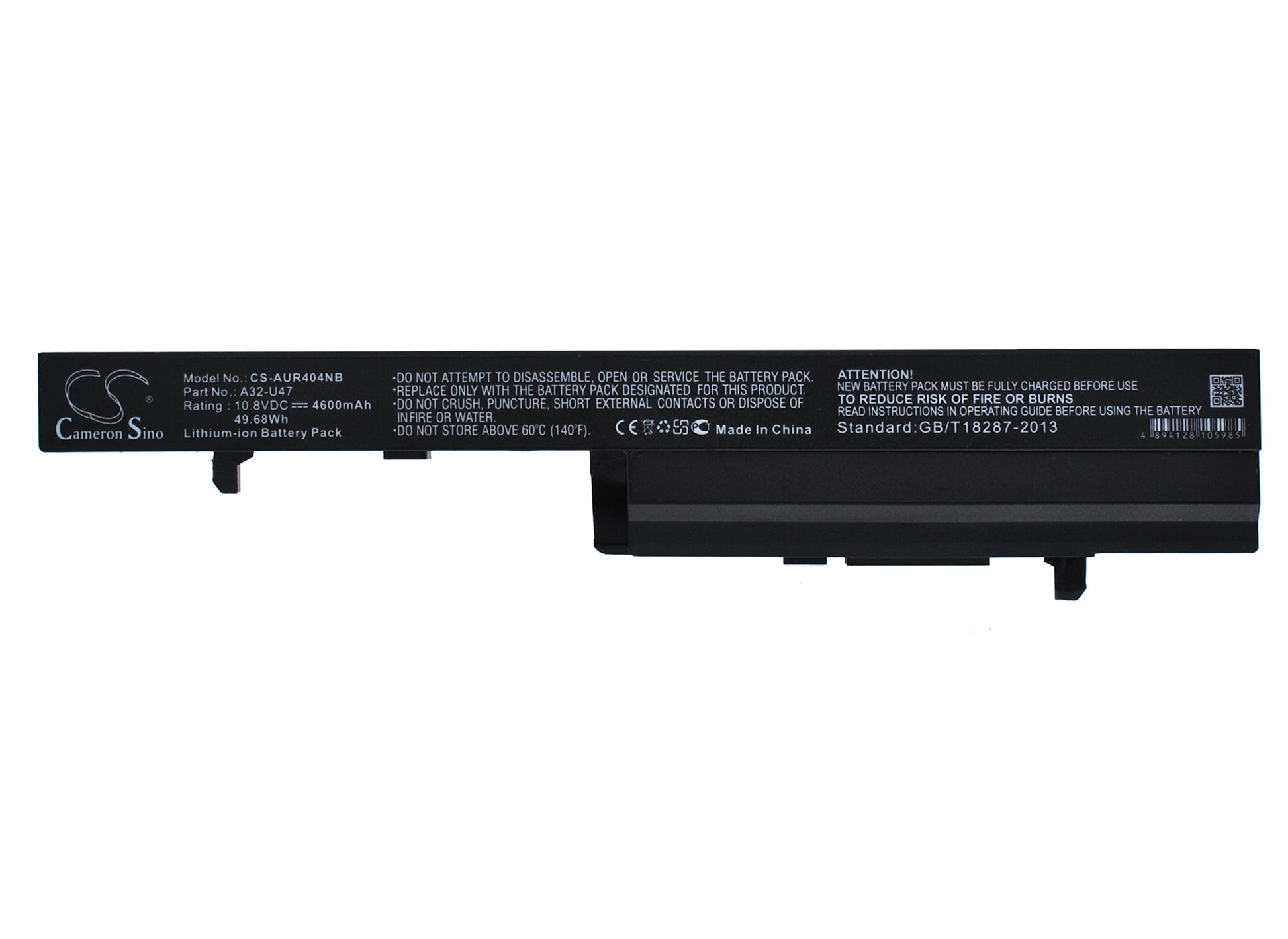 10.8V 4600mAh/49.68Wh Li-ion Notebook/Laptop Battery for Asus