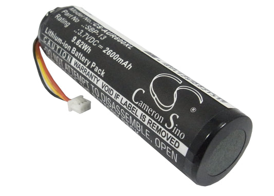 3.7V 2600mAh/9.62Wh Li-ion GPS/Navigator Battery for Asus
