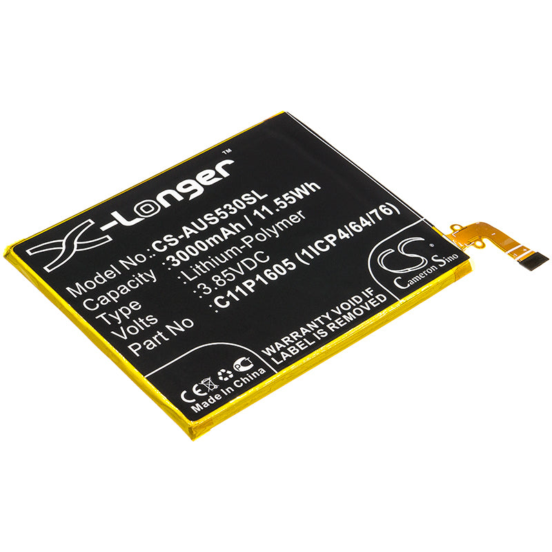 CS-AUS530SL Replacement Battery – Compatible with ZenFone 3 Deluxe