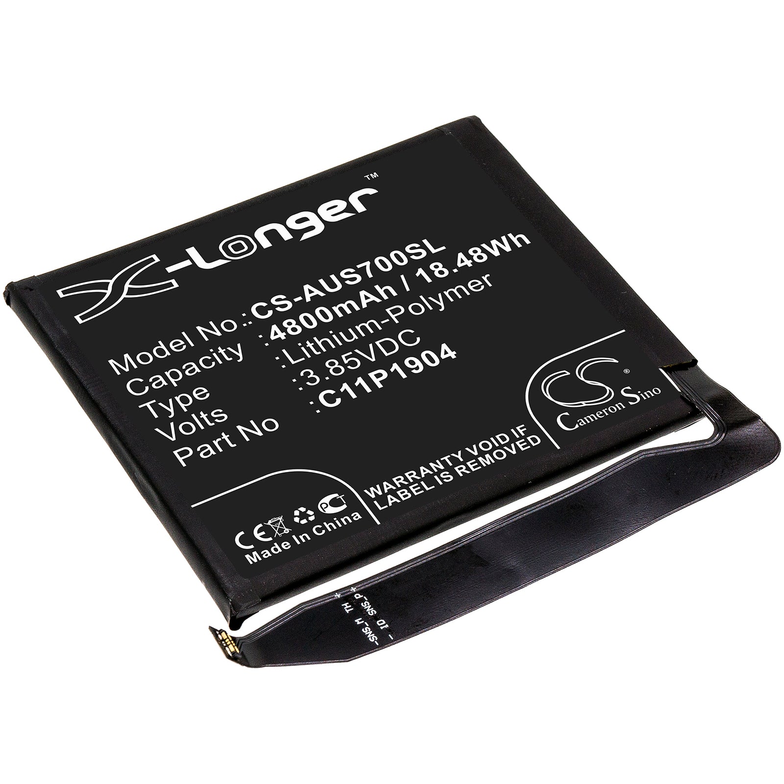 CS-AUS700SL Replacement Battery – Compatible with ZenFone 7, ZenFone 7 Pro, ZS670KS, ZS671KS