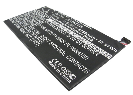 3.8V 8150mAh/30.97Wh Li-Polymer Tablet Battery for Asus