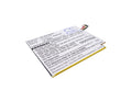 7.6V 4900mAh/37.24Wh Li-Polymer Tablet Battery for Asus