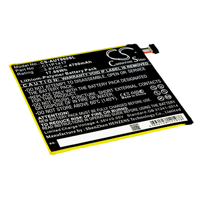 CS-AUT900SL Replacement Battery – Compatible with ansformer Book T90 Chi, Transformer Book T90
