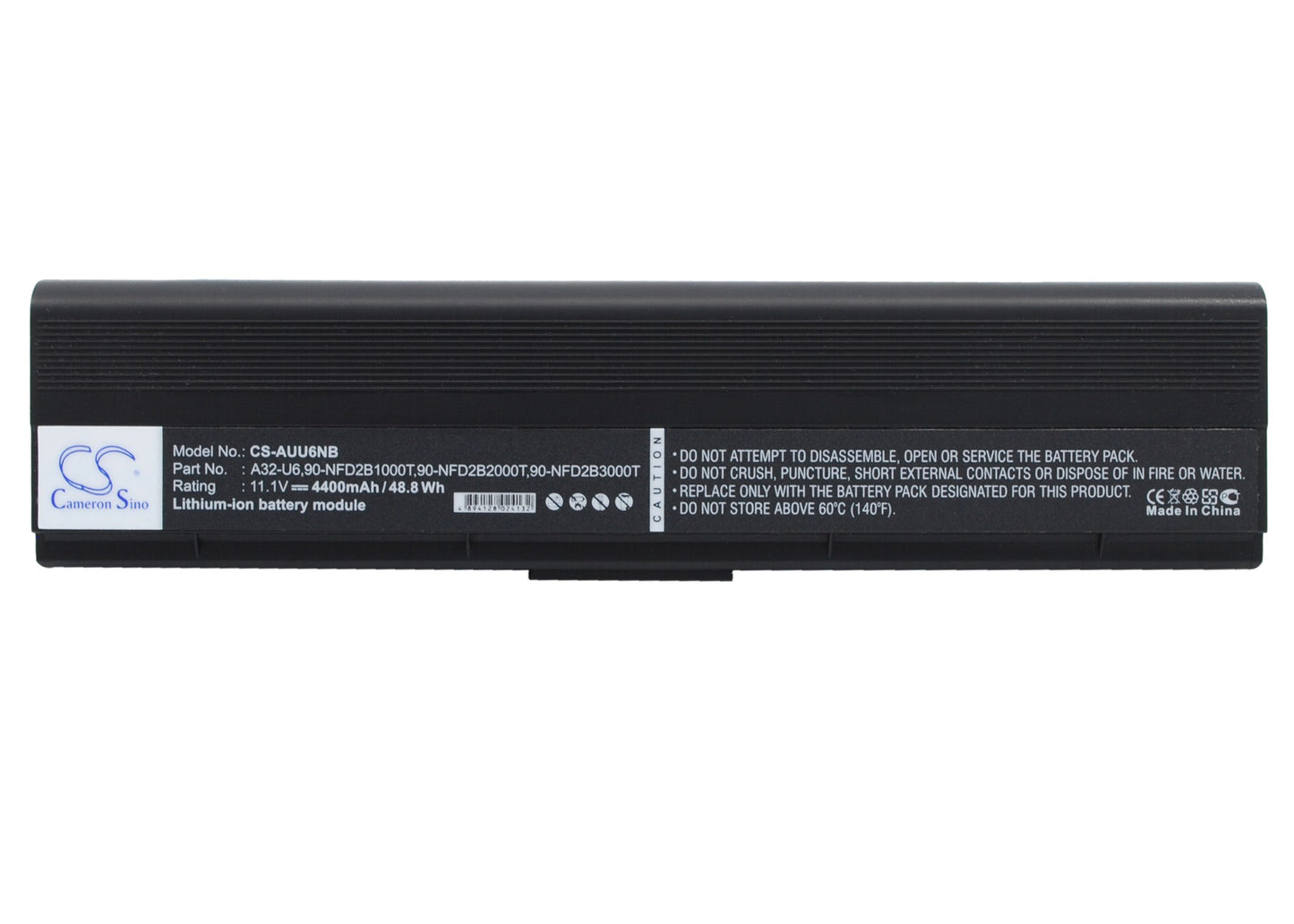 11.1V 4400mAh Li-ion Notebook/Laptop Battery for Asus