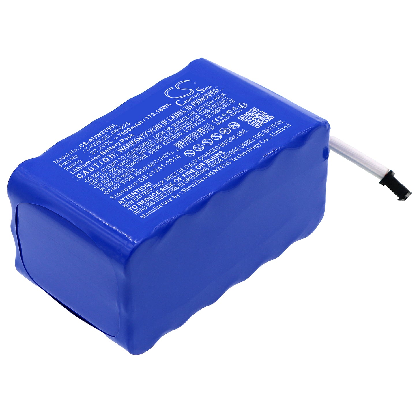 CS-AUW225SL Replacement Battery – Compatible with WiFLY Par QA5
