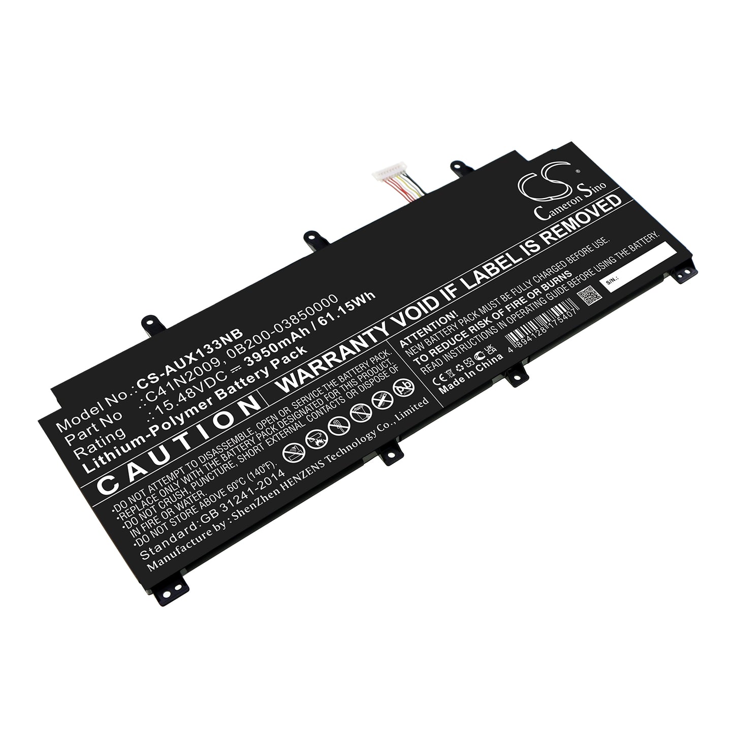 CS-AUX133NB Replacement Battery – Compatible with ROG Flow GV301QE, ROG Flow GV301QH, ROG Flow X13, ROG Flow X13 GV301QC-K5020, ROG Flow X13 GV301QC-K5047T, ROG Flow X13 GV301QC-K5084, ROG Flow X13 GV301QC-K5103TS, ROG Flow X13 GV301QC-K6003T, ROG Flow X13 GV301QC-K6008T, ROG Flow X13 GV301QC-K6017, ROG Flow X13 GV301QC-K6026T, ROG Flow X13 GV301QC-K6082T, ROG Flow X13 GV301QE-K5010T, ROG Flow X13 GV301QE-K5035R, ROG Flow X13 GV301QE-K5066TS, ROG Flow X13 GV301QE-K5110R, ROG Flow X13